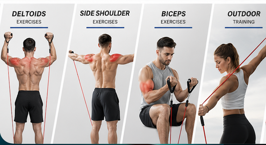 5-Level Resistance Band Set | Full Body Strength Training System